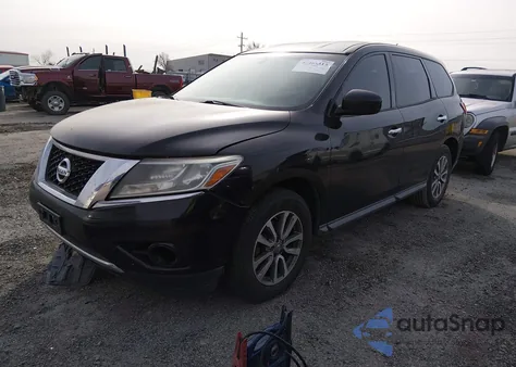 2013 Nissan Pathfinder S z USA, uszkodzony, nr VIN 5N1AR2MN9DC656466